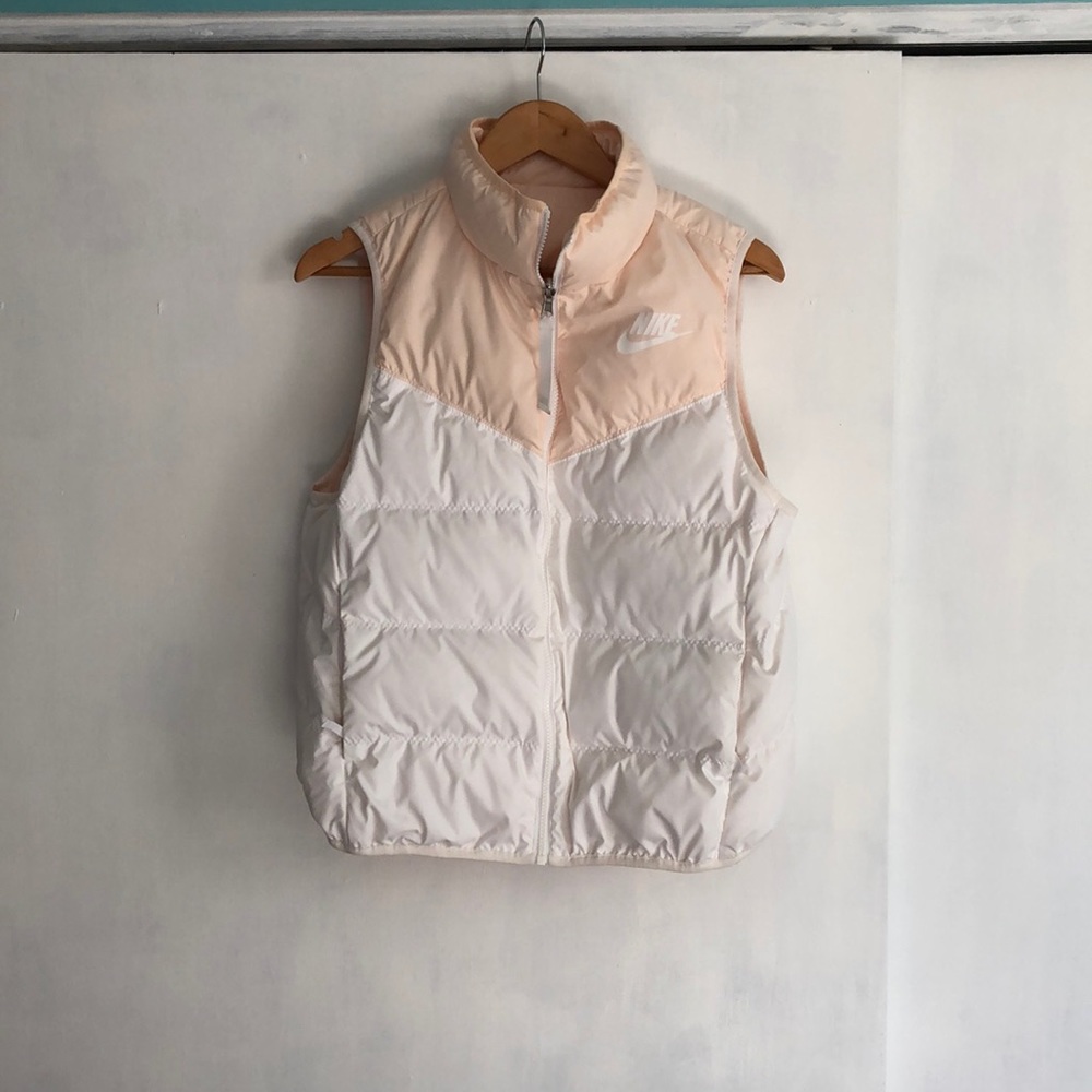 Reversible Nike puffer vest